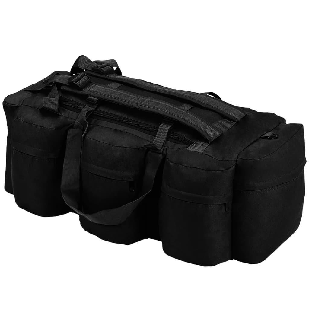 KAZIVAL 3-in-1 Army Duffel Bag – 45L Multifunktions-Rucksack & Reisetasche