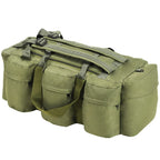 KAZIVAL 3-in-1 Army Duffel Bag – 45L Multifunktions-Rucksack & Reisetasche