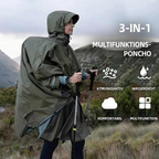 KAZIVAL 3-in-1 Outdoor Regenponcho