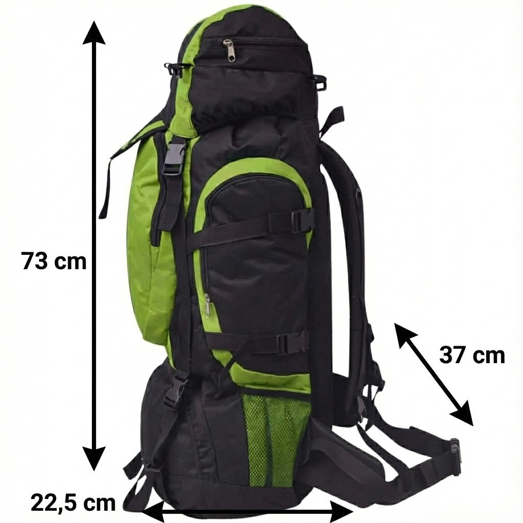 KAZIVAL 75L Trekkingrucksack – Wasserdichter Outdoor Rucksack für Camping & Wandern
